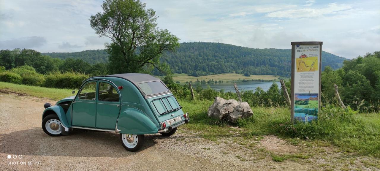 Le Jura En Toutes Saisons Piscine, Spa, Location Vtt, Balades 2Cv, Climatisation Bonlieu Exterior foto